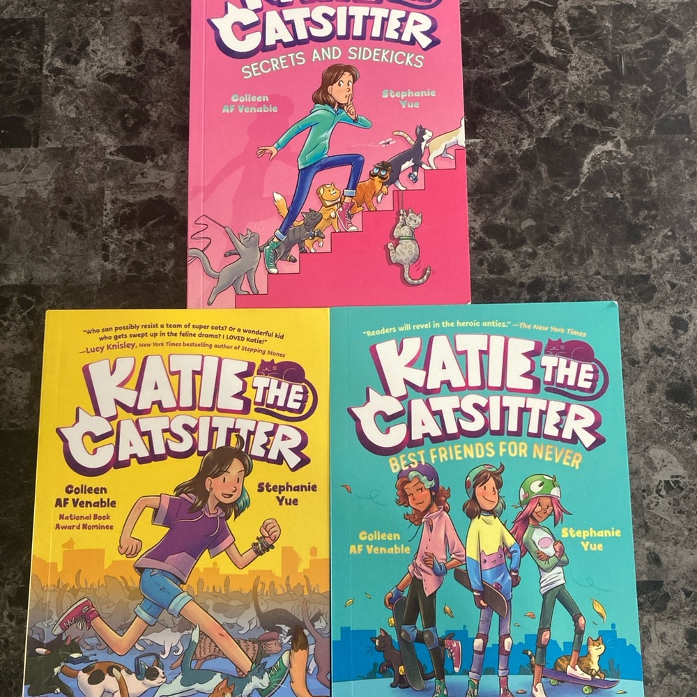 Katie the Catsitter books. Set of 3